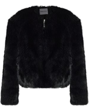 Stand Studio "Karly" Faux Fur - Black