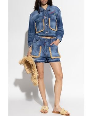 DSquared² Denim Jacket 'Summer Lovers' - Blue