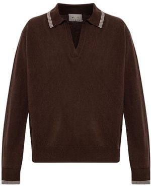 The Upside 'Coco Amelie' Cashmere Trousers - Brown