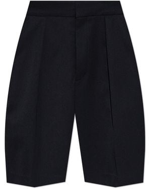 Victoria Beckham Pleated Shorts - Multicolour