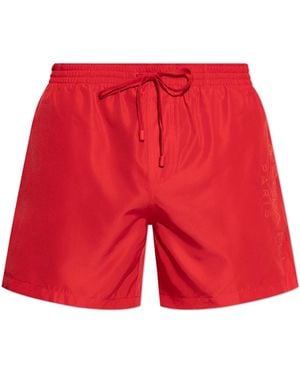 Balmain Swim Shorts - Red