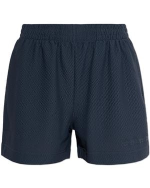 Rethinkit Studios Shorts With Embroidered Logo - Blue
