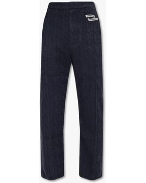 Opening Ceremony Trousers With Logo, ' - Blue