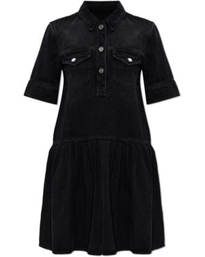 Ganni Denim Dress - Black