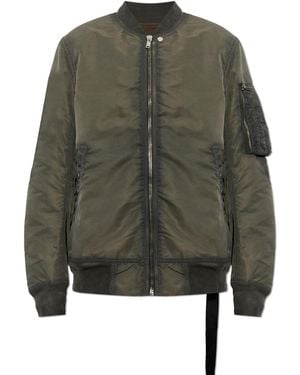 Rick Owens Insulated Bomber Jacket - Green