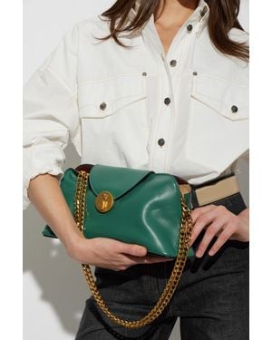 Versace Leather Bag - Green