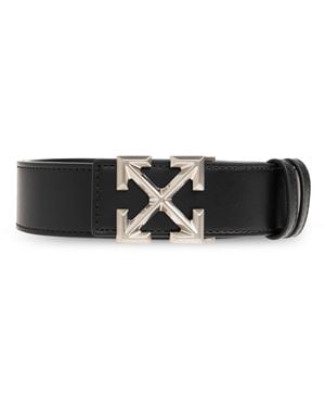Off-White c/o Virgil Abloh Leather Belt - Black