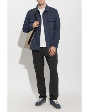 Etro Patterned Loose-Fit Pants - Blue