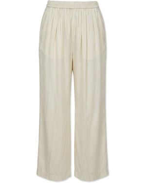 forte_forte Silk Trousers - White