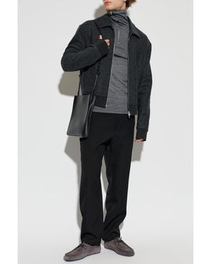 Jil Sander Jacket With Collar - Black