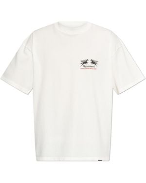 Represent T-Shirt With Print - White