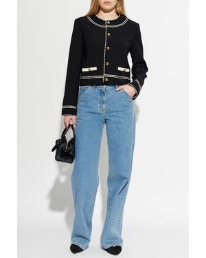 FRAME Blazer With Pockets - Blue