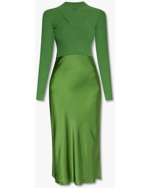 AllSaints 'hana' Dress & Jumper - Green