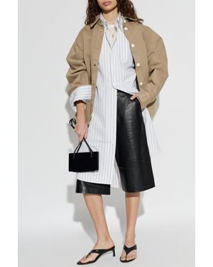 Ami Paris Shirt Dress - White