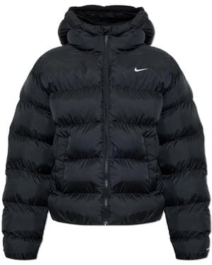 Nike Padded Hooded Jacket - Blue
