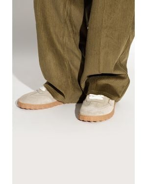 Ami Paris Suede Sports Shoes - Green