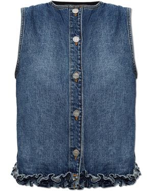 Baum und Pferdgarten "Madie" Denim Top - Blue