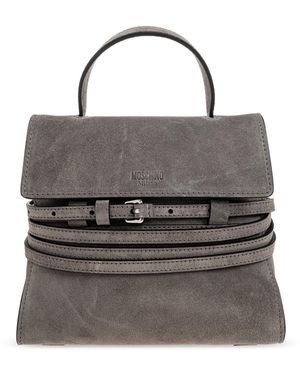 Moschino Bolso De Ante "Tie Me" Mujer - Black