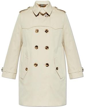 Burberry 'Summerside' Trench Coat - Natural
