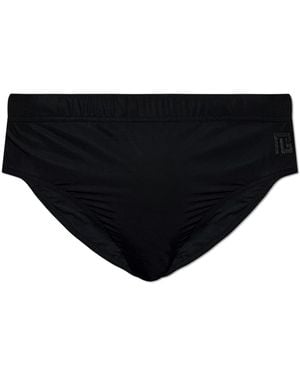 Balmain Swim Briefs - Black