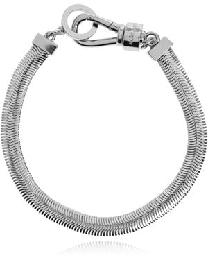 AllSaints Brass Necklace - White