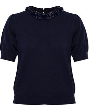 Ulla Johnson Wool Top "Jude" - Blue