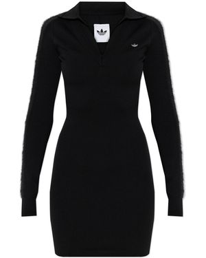 adidas Originals Dress With Logo - Black