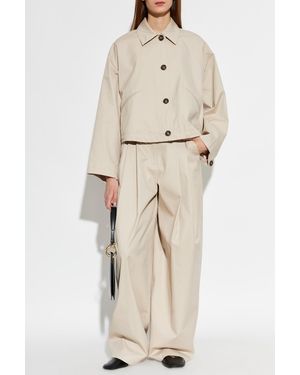 Emporio Armani Cotton Jacket - Natural