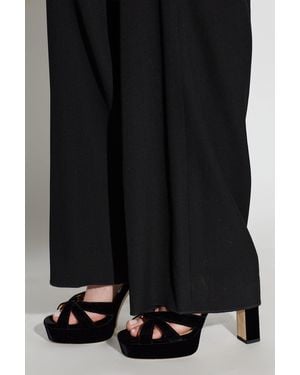 Jimmy Choo Platform Sandals 'Kove' - Black