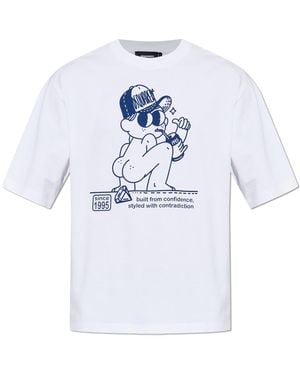 DSquared² T-Shirt With Print - White