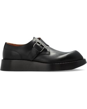 McQueen Leather Shoes - Black