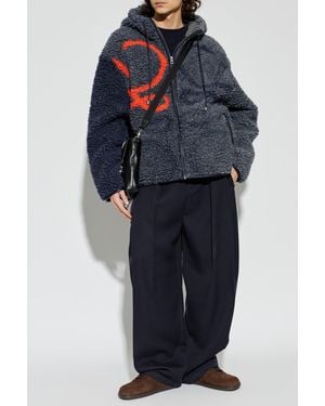 Loewe Fleece Hoodie - Blue