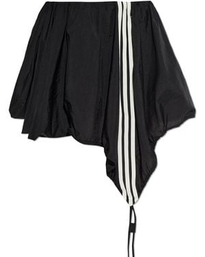 Y-3 Asymmetrical Skirt - Black