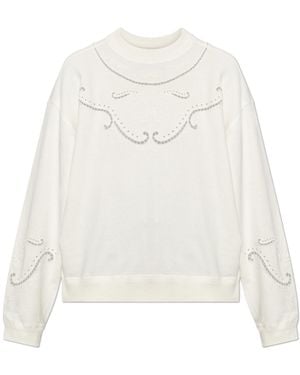 Isabel Marant "Vella" Sweatshirt - White