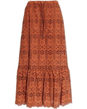 Paul Smith Lace Skirt - Orange