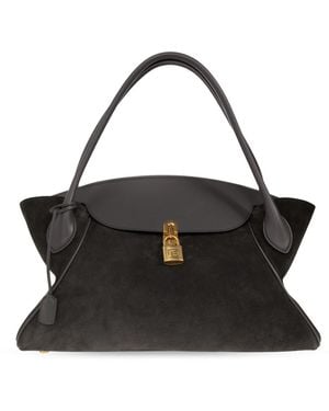Balmain Leather Bag - Black