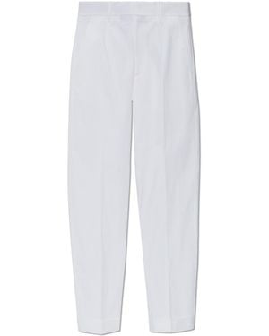DSquared² Trousers With Logo - White