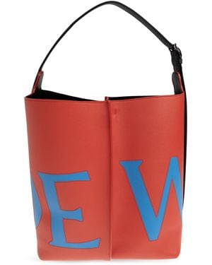 Loewe "Bilbao Large" Bag - Red
