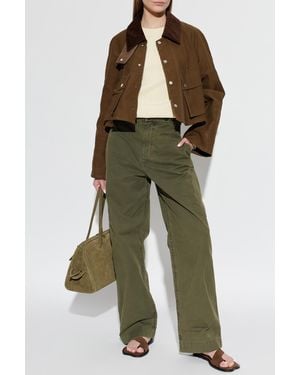 JW Anderson Pants With Pockets - Green