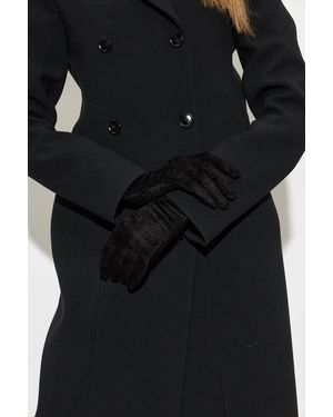 Alaïa Long Gloves - Black