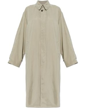 Maison Margiela Coat With Pockets - White