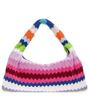 Missoni Patterned Shoulder Bag - Pink