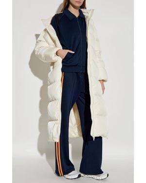 Add Long Down Coat - Blue