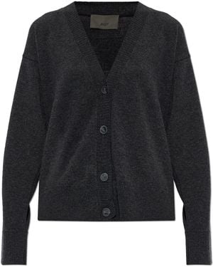 Akep Wool Cardigan - Black