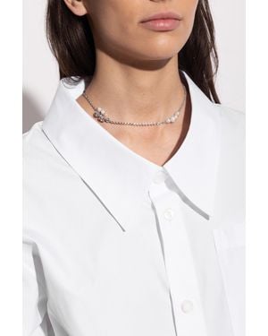 Givenchy Pearl Necklace - White