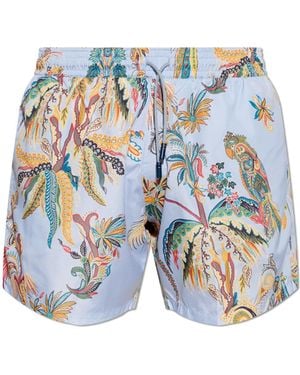 Etro Swim Shorts - Blue