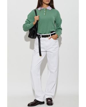 Marni Straight-Leg Jeans - Green