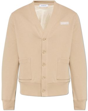 Givenchy Cardigan With Pockets - Natural