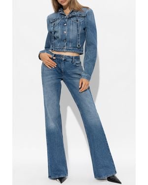 Off-White c/o Virgil Abloh Flared Jeans - Blue