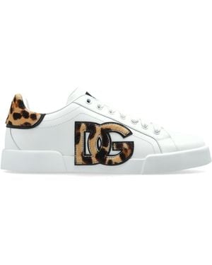 Dolce & Gabbana Portofino Sports Shoes - White